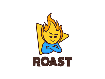 Roast character character design illustration logo vector