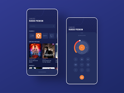 Samsung Smart Controller app apple design illustration ios smart controller smart tv remote tv remote ui ui ux ui design uidesign uiux ux
