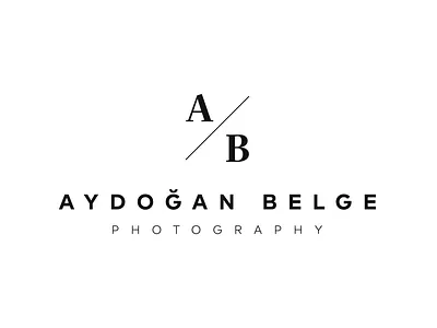 Aydogan Belge Photography Logo adobe branding design foystudio icon illustration illustrator logo design logotype minimal photography typography vector