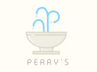 Perry's logo illustration logo