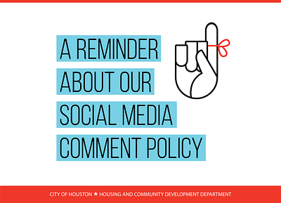 Social Media Reminder illustration local government policy social media