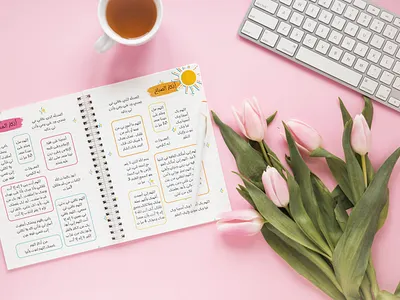 اجندة مهام ويوميات | Calendar of tasks and diaries app branding design flat icon illustration lettering logo typography vector