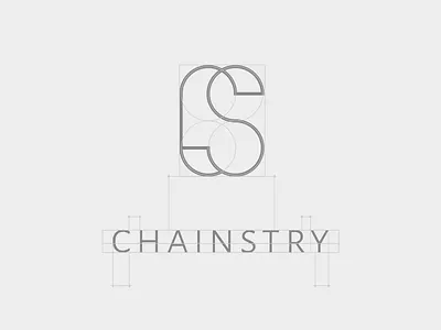 Chainstry Logo 2019 branding design illustration inspiration logo symbol typography vector