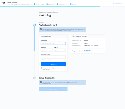 User Onboarding Flow - Insurance Tech design finance insurance insurtech onboarding payment product design user interface design ux web app web application