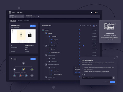 Your project in dark mode dark dark app dark mode dark theme enterprise app modal ui ux