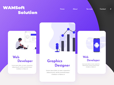 Web Landing Page graphicdesign landingpage ui ux design userinterface web design