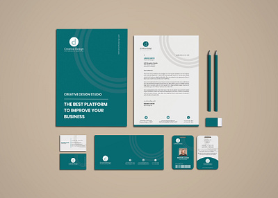 Corporate Branding Stationery agency branding business card card design corporate creative design envelope design folder design graphic design id card design identity branding identity design invoice design letterhead design logo print design stationery design