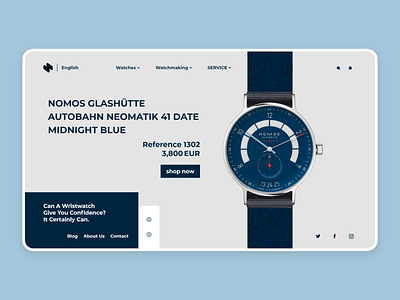 watches store web branding design illustration ui ux watches web website