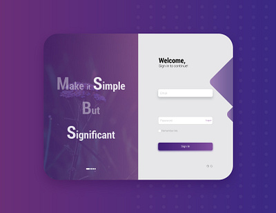 Sign In Page design illustraion illustrator landing page design ui website design