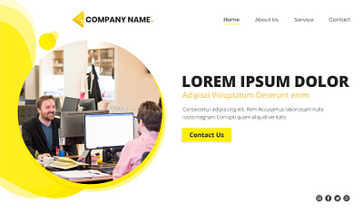 Website Header design