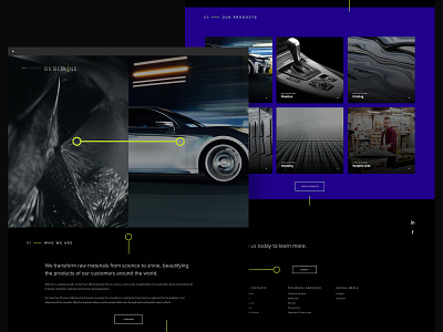 Silberline Website branding graphic design interactive ui ux webdesign