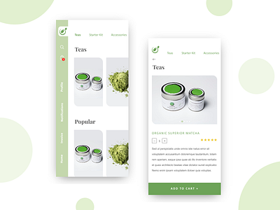 Matcha App android app app design branding clean ecommerce gradient green hello dribbble interface ios app minimalist mobile ui modern design organic responsive typography uidesign uiux uxdesign vector