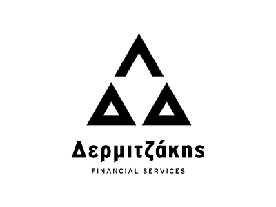 Dermijakis bookkeeper crete design economic financial greece logo reckoner
