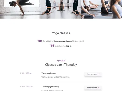 Innovative and Fashionable Yoga - Gloria Miles design elementor elementor templates sport template wordpress design wordpress theme wordpress themes yoha yoha theme