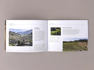 Costers del Priorat catalogue catalogue design catálogo catálogo vinos cellar diseño editorial díptico editorial editorial design editorial layout maquetación wine catalogue wine cellar wine design winehouse winery winery brand winery graphic design winery identity winery layout