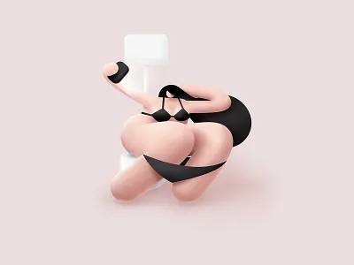 Selfie girl illustration selfie woman