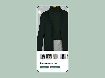 What To Wear App add to bag add to cart app clothes shop clothing fashion shopping store style ux ui