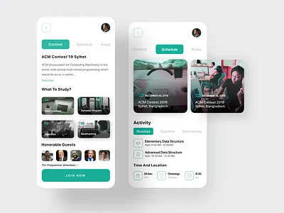 ACM Contest Meetup android app app design birthday party celebrate design ios app design meeting message mobie app design party partyorganize program programming schedule