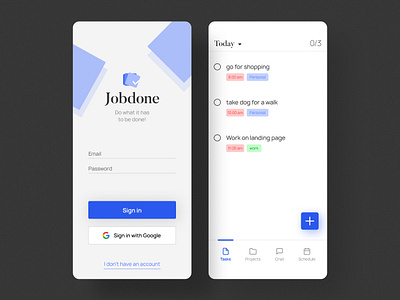 Mobile Task Manager Concept app design design dribbble logo mobile ui portfolio task task list task manager typography ui uidesign