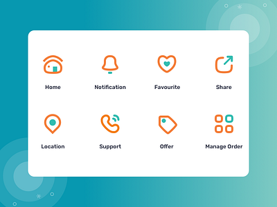 Icons app branding design faticon icons icons design ui vector