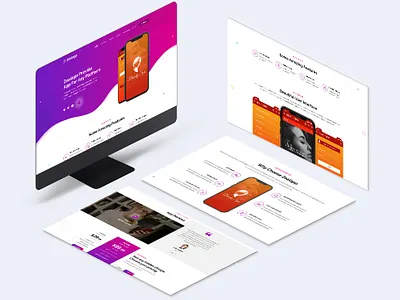 Zealapp Landing Page PSD Template appselling creative landing mobileapp psd templete weblayout