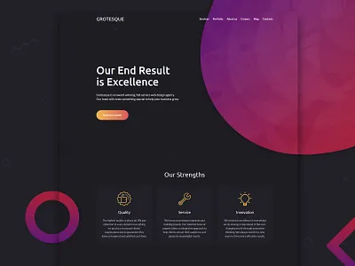 Web Design Agency Website Template agency agency template business design designer portfolio site template web webdesign website template