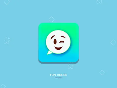 fun house logo logo photoshop design ui