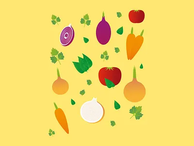 Maggi proposal branding contest cook design cook illustration design dribbble best shot flat design food illustration foodie illustration illustration art illustration design illustrator vector vector art veggies