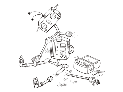 Inktober 2019 • Build build character characterdesign design illustration inktober inktober2019 procreate