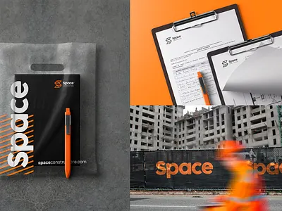 Space | Branding brand branding construction illustration logo logotipe peru space