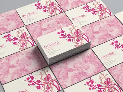 Seamstress Business Card brand design brand identity branding business card business card design