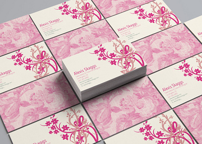 Seamstress Business Card brand design brand identity branding business card business card design