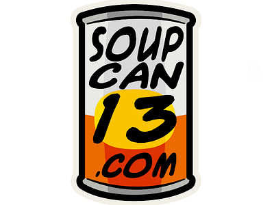 Soupcan13 promo sticker advertising affinity design designer drawing illustration sticker vector vector art vinyl