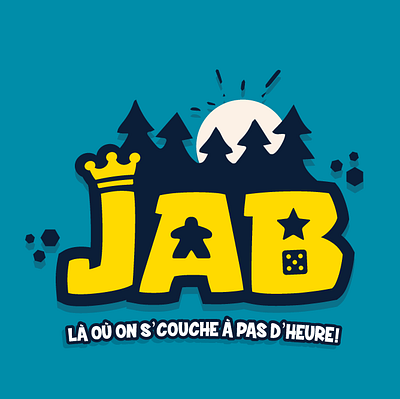 Jeux au Boute - Refonte de logo 2020 games illustration logo