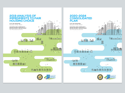 HUD Report Covers affordable housing brochure government