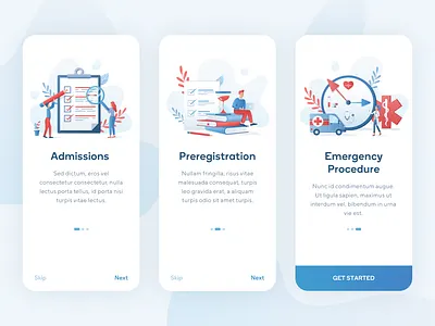 School portal app app app design design flat gradient graphics illustrations interface mobile design mobile responsive modern onboarding screens ui uiux ux web