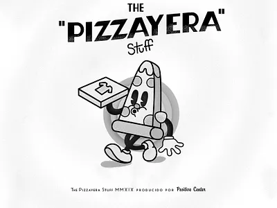Pizzayera Stuff 30s branding cartoon cartooning cartoons design doodle doodleart illustration logo mexican pizza pizza logo pizza menu pizzeria stuff type typographic typography vector