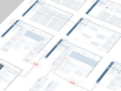 Low Fidelity Wireframe Flow admin analytics app clean dashboard data design design process product design prototype real estate saas ui userflow ux ux process uxui web wireframes