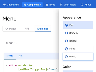 Styled Components for Design System - Angular, React and Figma android angular app code design design system figma material menu mobile popup prototyping radio button react styleguide system tab tabs ui ui kit