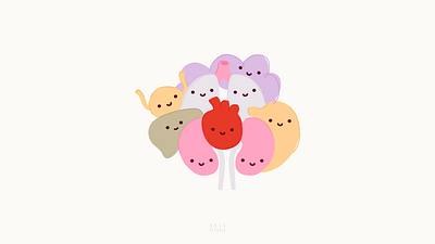 órganos adobe art doodle illustration illustrator pink vector wacom