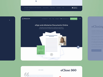 NotaryCam: an online notary service design forms imaginarycloud legal notary platform productdesign secure ui ux