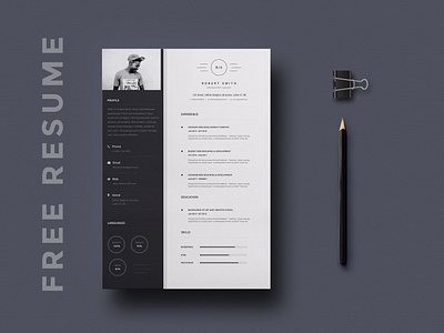 Free Unique Resume Template curriculum vitae cv cv template free cv free cv template free resume template freebie freebies psd resume