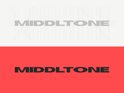 Middltone Logotype Grid agency agency branding brand brand agency brand design brand identity branding freelancee grid logo logo logo design middltone