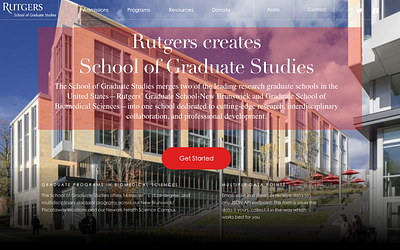 Rutgers comp 2 design education ui ux web website