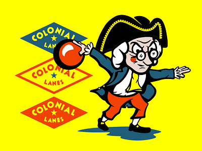 Colonial Lanes 300 bowling colonialism ten pins