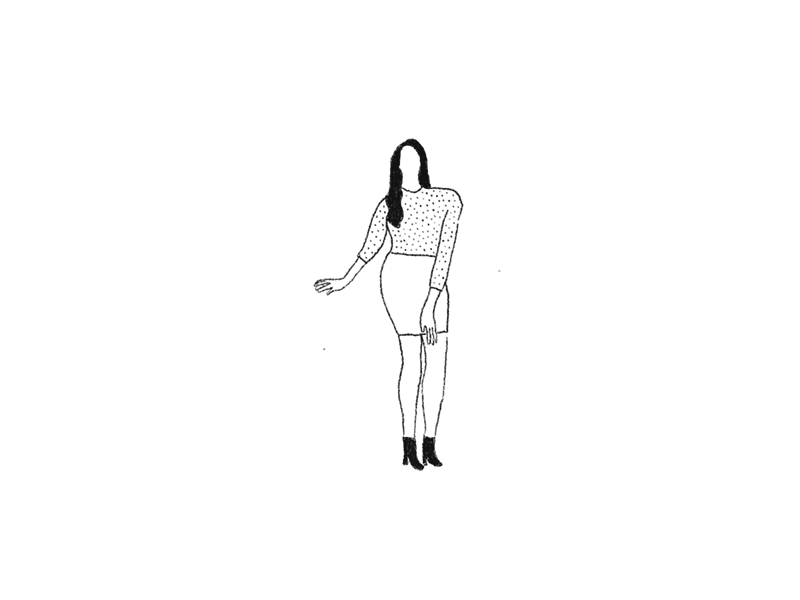 999 animation dance drawing gif girl handdrawn illustration pencil