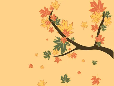 Maple Tree design drawing graphic illustration illustrator leaf maple maple leaf maple tree plant plants tree vector