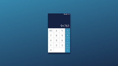 Daily UI 004 calculator daily ui challenge dailyui design