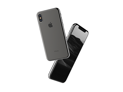 iPhone X art 3d iphone iphone x iphonex visualization