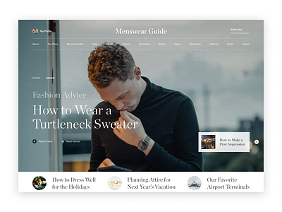 Menswear Guide blogger brand design fashion guide menswear